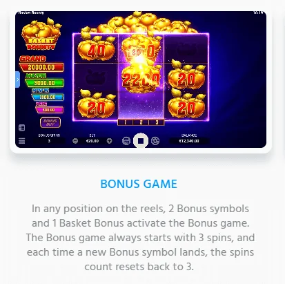 Capture d'écran de Basket Bounty