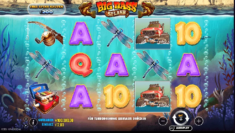 Capture d'écran de Big Bass Splash