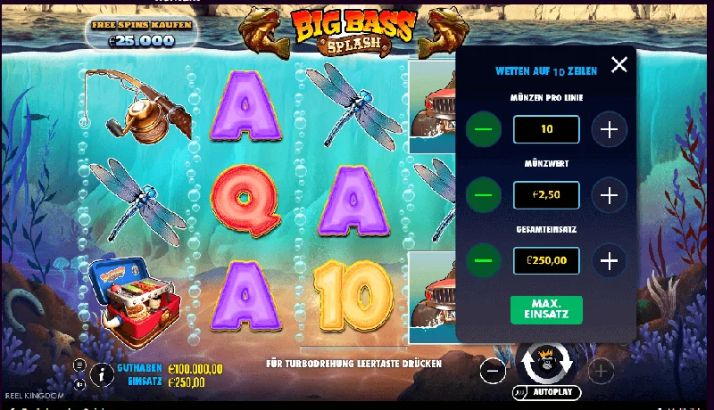 Capture d'écran de Big Bass Splash