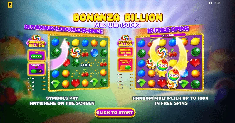 Capture d'écran de Bonanza Billion