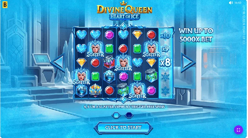 Capture d'écran de Divine Queen Heart of Ice