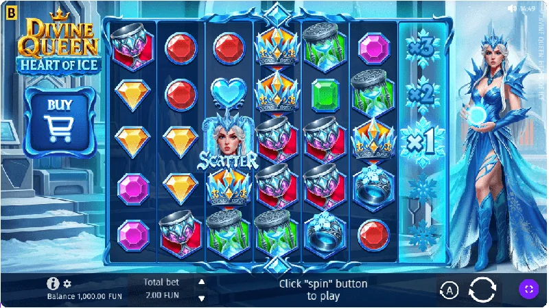 Capture d'écran de Divine Queen Heart of Ice
