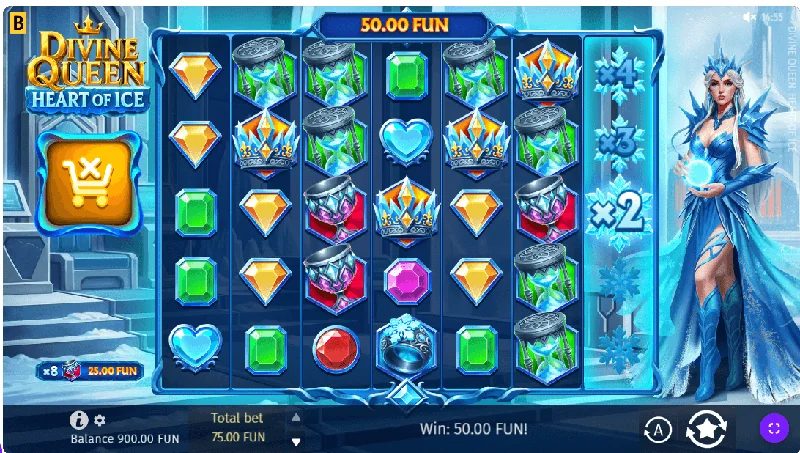 Capture d'écran de Divine Queen Heart of Ice