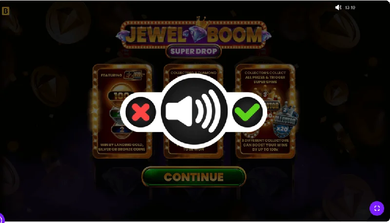 Capture d'écran de Jewel Boom Super Drop