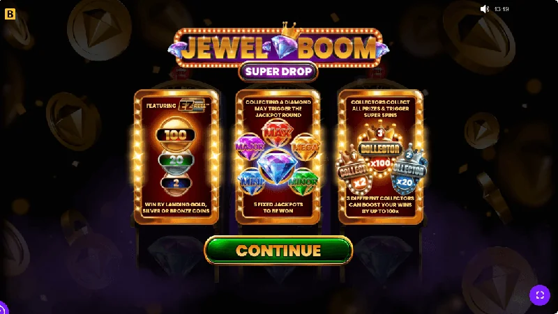 Capture d'écran de Jewel Boom Super Drop