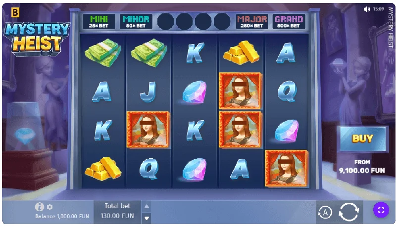 Capture d'écran de Mystery Heist
