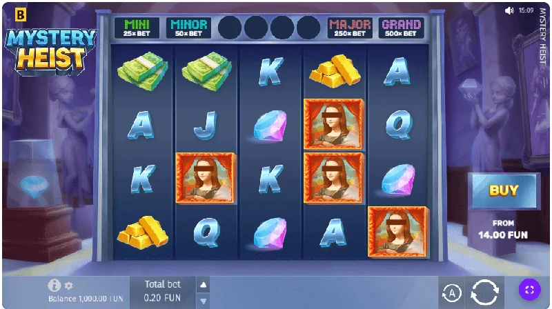 Capture d'écran de Mystery Heist