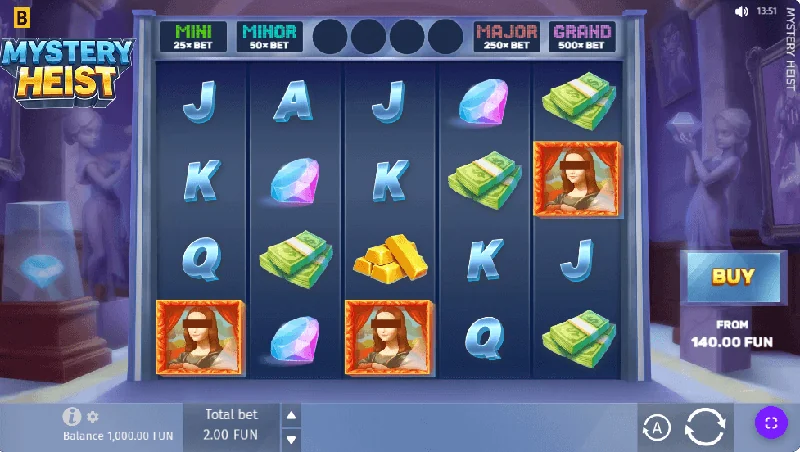 Capture d'écran de Mystery Heist