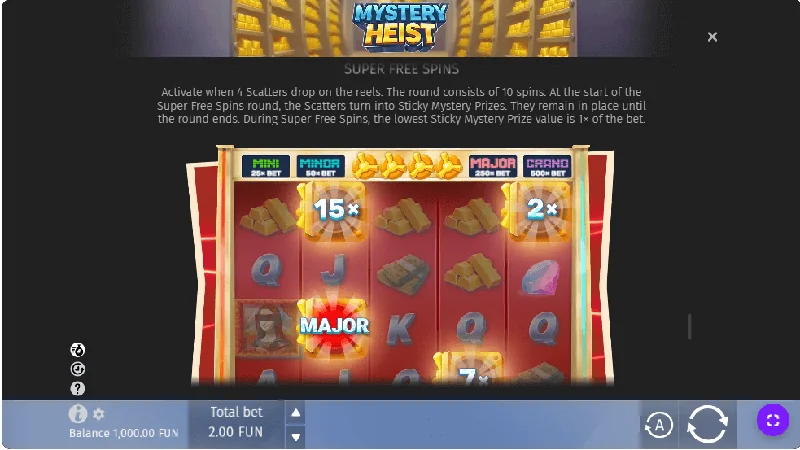 Capture d'écran de Mystery Heist