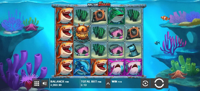 Capture d'écran de Razor Shark