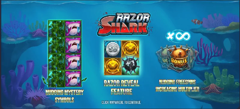 Capture d'écran de Razor Shark