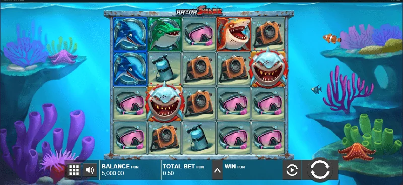Capture d'écran de Razor Shark