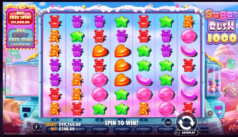 Capture d'écran de Sugar Rush 1000