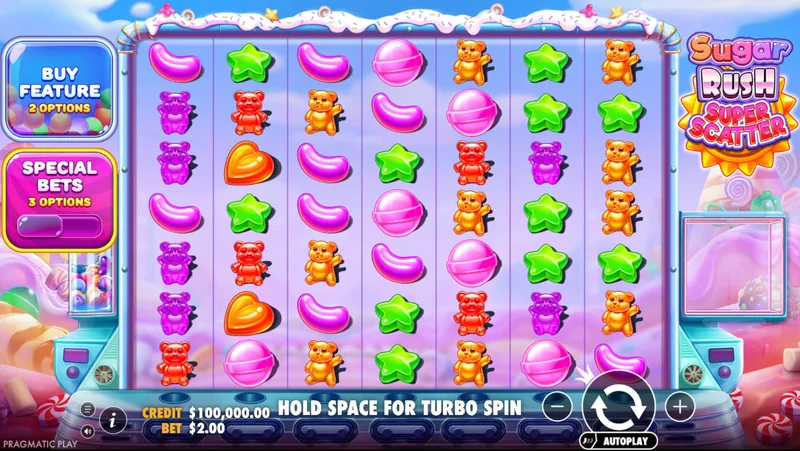 Capture d'écran de Sugar Rush Super Scatter