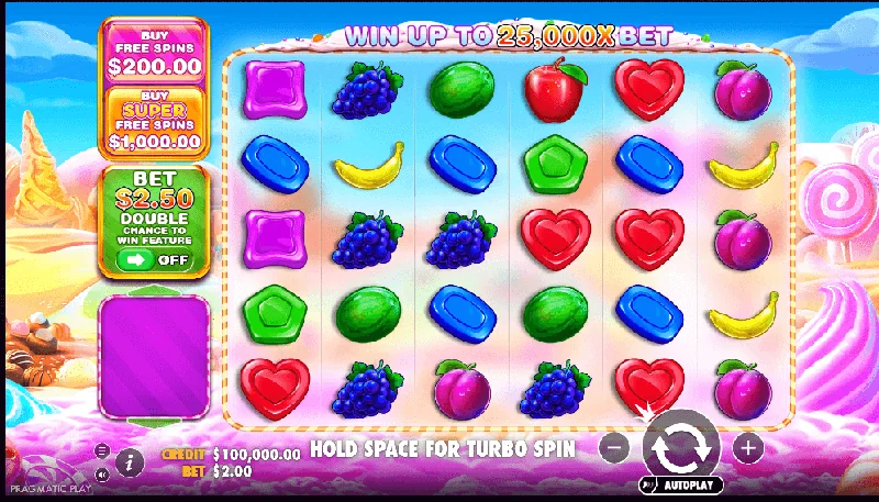 Capture d'écran de Sweet Bonanza 1000