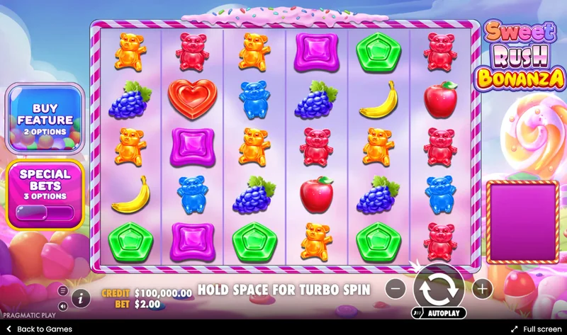 Capture d'écran de Sweet Rush Bonanza