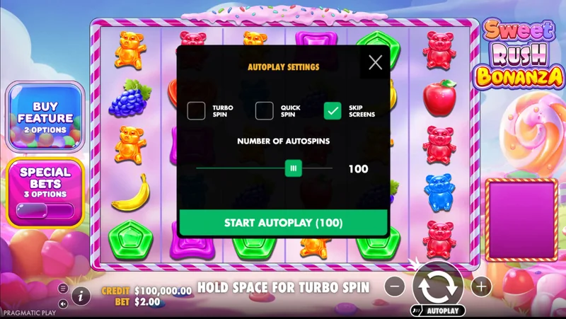 Capture d'écran de Sweet Rush Bonanza