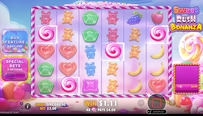 Capture d'écran de Sweet Rush Bonanza