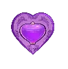 Symbole Cœur Violet Big Bamboo