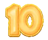 Symbole Numéro 10 Big Bass Splash 1000