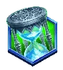 Symbole Pièce Antique Divine Queen Heart of Ice