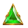 Symbole Gemme Verte Super Scatter de Gates of Olympus