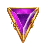 Symbole Gemme Violette Super Scatter de Gates of Olympus
