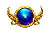 Symbole Multiplicateur Bleu Gates of Olympus