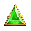 Symbole Gemme Verte de Gates of Olympus
