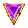 Symbole Gemme Violette Gates of Olympus
