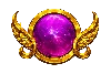 Symbole multiplicateur violet Gates of Olympus