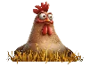 Symbole Poulet Hungry Wolf