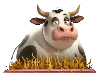 Symbole de Vache Hungry Wolf