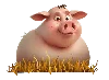 Symbole du Cochon Hungry Wolf