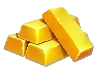 Symbole de lingots d'or Mystery Heist