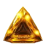 Symbole Gemme Triangle Doré Olympian Legends