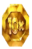Symbole Pièce 10x pirots 4