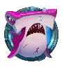 Symbole Requin Rose Razor Shark