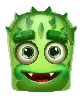 Symbole Vert à Deux Yeux Reactoonz 100