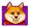 Symbole Chien Shiba de Super Hot Teapots