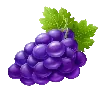 Symbole des Raisins Violets Sweet Rush Bonanza