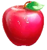 Symbole Pomme Rouge Sweet Rush Bonanza