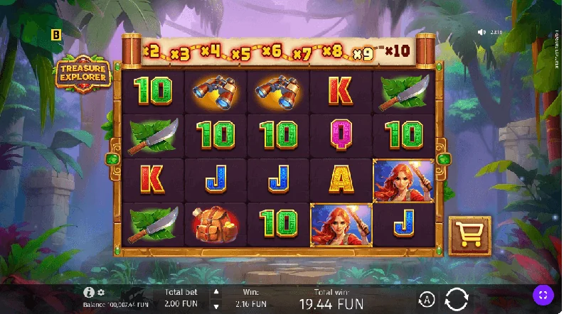 Capture d'écran de Treasure Explorer
