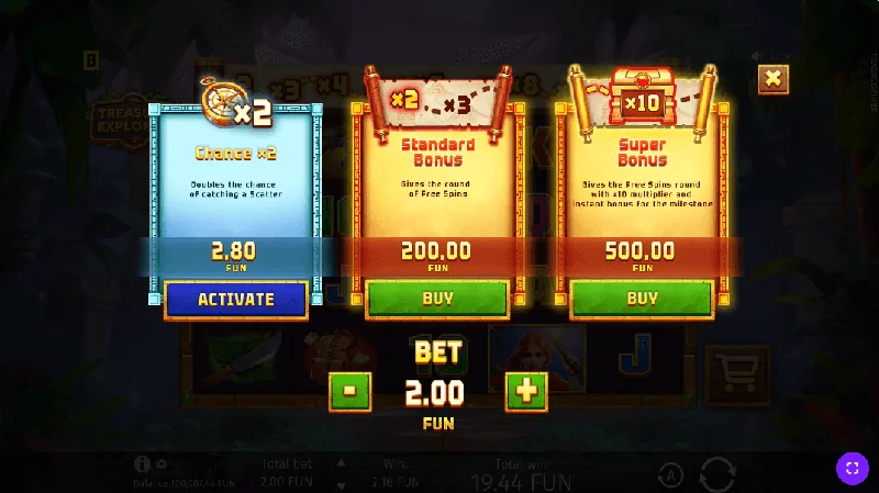 Capture d'écran de Treasure Explorer