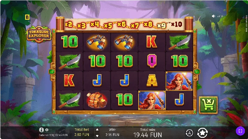 Capture d'écran de Treasure Explorer