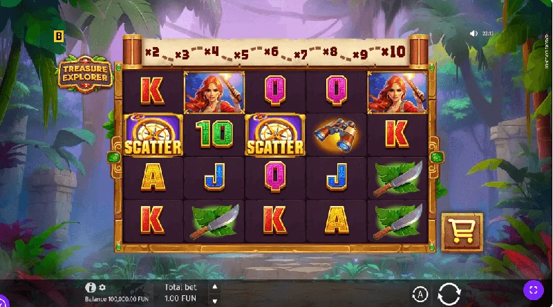 Capture d'écran de Treasure Explorer