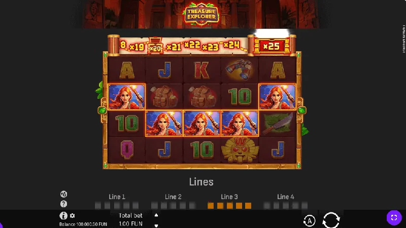 Capture d'écran de Treasure Explorer