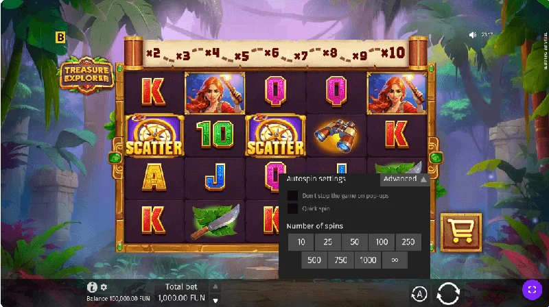 Capture d'écran de Treasure Explorer