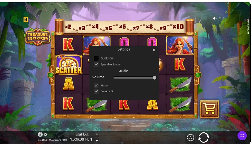 Capture d'écran de Treasure Explorer