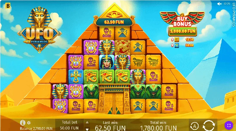 Capture d'écran de UFO Pyramids